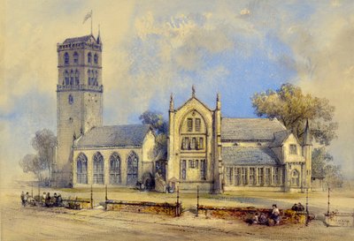 Églises de la ville avant l