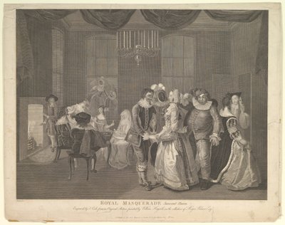 Bal masqué royal à Somerset House, 21 octobre 1805 - Thomas Cook