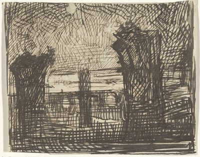 Vue sur des ruines - Thomas Cool