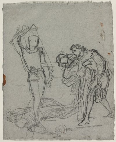 Duel après le bal masqué (recto) - Thomas Couture
