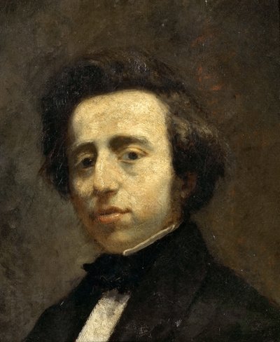 Portrait de Frédéric Chopin - Thomas Couture