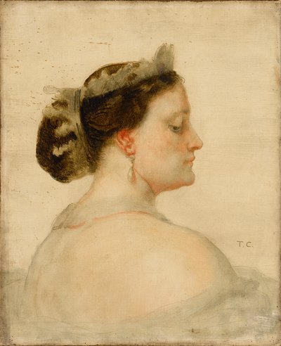 Portrait de Mathilde Bonaparte 1820-1904, Princesse Française - Thomas Couture