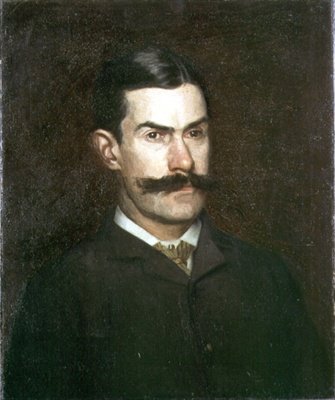 Portrait de Frank MacDowell, vers 1886 - Thomas Cowperthwait Eakins