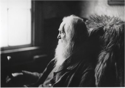 Walt Whitman à Camden, N.J., vers 1891 (épreuve argentique sur papier) - Thomas Cowperthwait Eakins