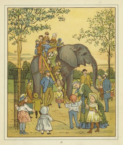 Un groupe de personnes au zoo de Londres à côté d
