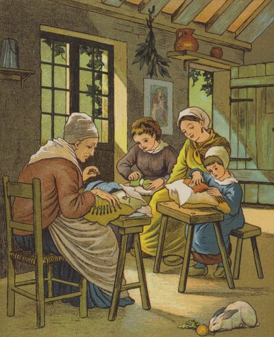 Caen : les dentellières - Thomas Crane