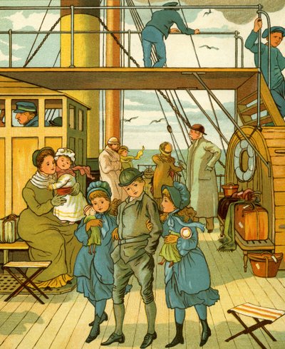 Traversée de la Manche - Thomas Crane