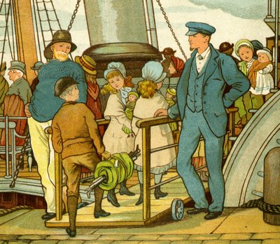 Traversée de la Manche et embarquement sur le ferry - Thomas Crane