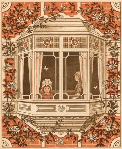 Vie domestique : Enfants à la baie vitrée - Thomas Crane