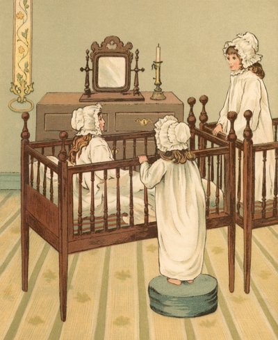Vie domestique : Enfants dans la nursery - Thomas Crane