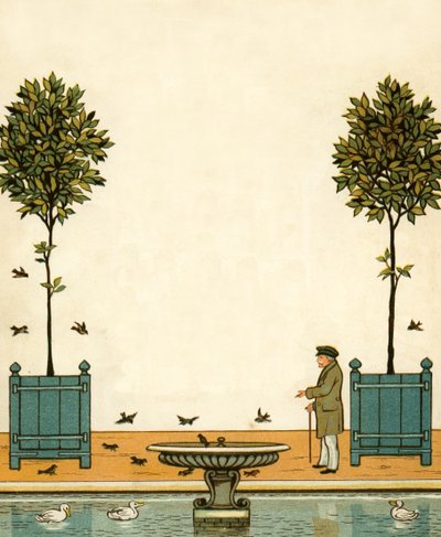 Dans les jardins des Tuileries - Thomas Crane