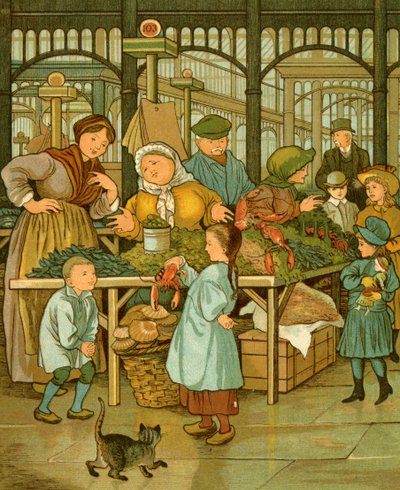 Marché couvert de Paris - Thomas Crane