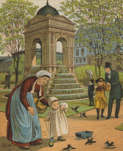 Paris : la Fontaine des Innocents - Thomas Crane