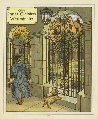 Les Cloîtres intérieurs de Westminster - Thomas Crane