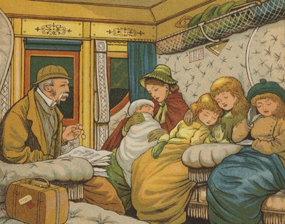 Le voyage de nuit vers Calais - Thomas Crane