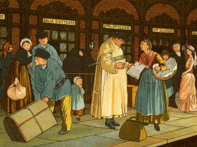 Quai de gare dans le nord de la France - Thomas Crane