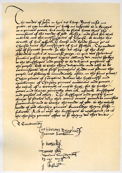 Déclaration épiscopale de l
