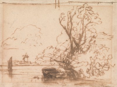 Un bateau amarré au bord d