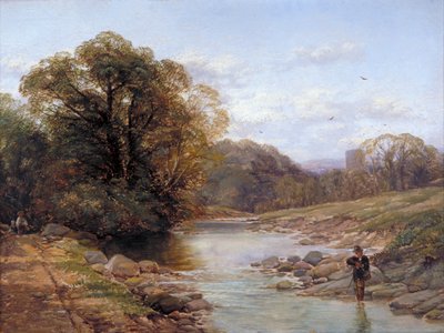 Un ruisseau sylvestre, 19ème siècle - Thomas Creswick