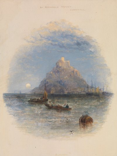 Mont Saint-Michel, Cornouailles - Thomas Creswick