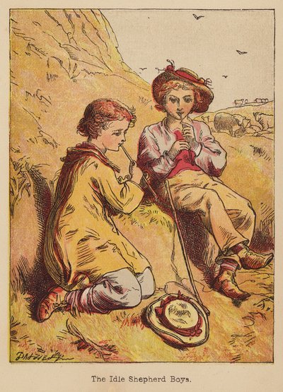 Les bergers paresseux - Thomas Dalziel
