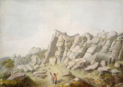 Figures à Brimham Crags - Thomas Daniell