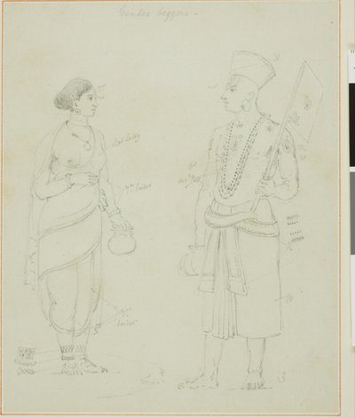 Mendiants Gintoo - Thomas Daniell