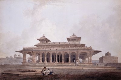 Partie du palais dans le fort d