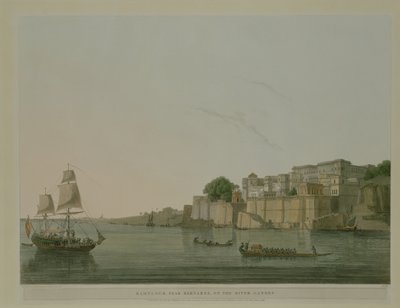 Ramnurgur, près de Bénarès sur le Gange, 1796 - Thomas Daniell