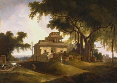 Ruines du Naurattan, Sasaram, Bihar - Thomas Daniell
