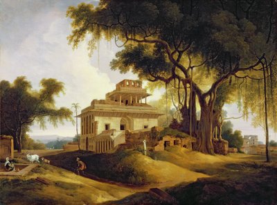 Ruines du Naurattan, Sasaram, Bihar - Thomas Daniell
