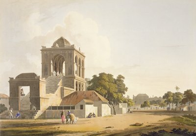 Vue dans le Fort, Madura, planche 14 de la Partie 2 de 