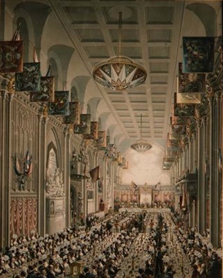 Banquet royal donné à Sa Majesté par la Corporation de Londres, Jour du Lord Maire, 9 novembre 1837 - Thomas Dighton