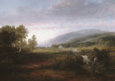 Paysage de printemps, vers 1853-56 - Thomas Doughty