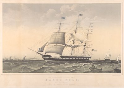 Le célèbre Clipper Ship Marco Polo - Thomas Dove
