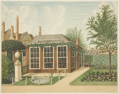 Vue de la serre et d