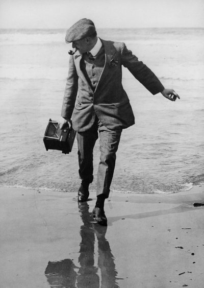 Thomas E. Grant à Biarritz, 1910 - Thomas E. and Horace Grant Grant