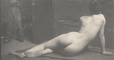 [Nu féminin de dos], vers 1889 - Thomas Eakins