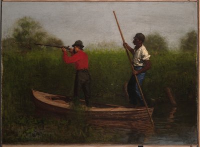 Chasse au rail sur le Delaware - Thomas Eakins