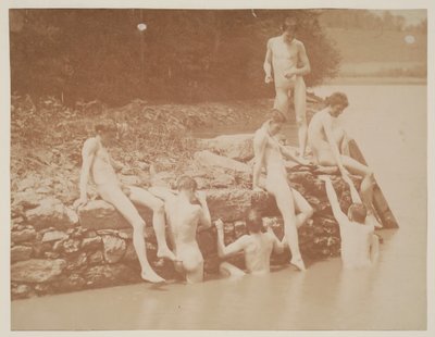 Étude pour la natation, 1883 - Thomas Eakins