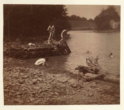 Étude pour la natation - Thomas Eakins