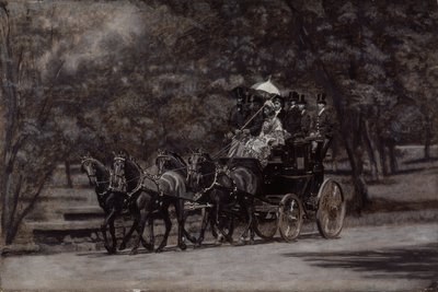 Le Fairman Rogers Four-In-Hand (Un Matin de Mai dans le Parc) - Thomas Eakins