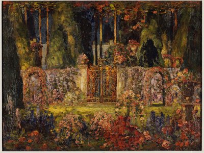 Les portes du manoir - Thomas Edwin Mostyn