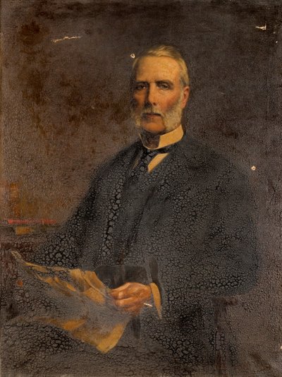 Portrait de John Hall - Thomas Eyre Macklin