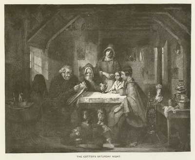 La soirée du samedi du Cotter - Thomas Faed