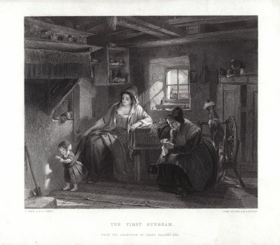 Le premier rayon de soleil - Thomas Faed