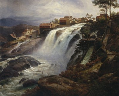 Haugfoss - Thomas Fearnley