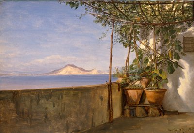 Terrasse à Procida - Thomas Fearnley