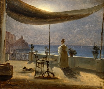 Terrasse à Sorrente - Thomas Fearnley