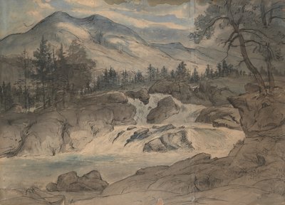 Les chutes de Labro, 1824-42 - Thomas Fearnley